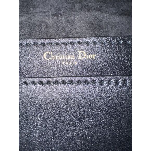 CHRISTIAN DIOR J'Adior Medium Leather Flap Chain Shoulder Bag Black - Picture 2 of 12